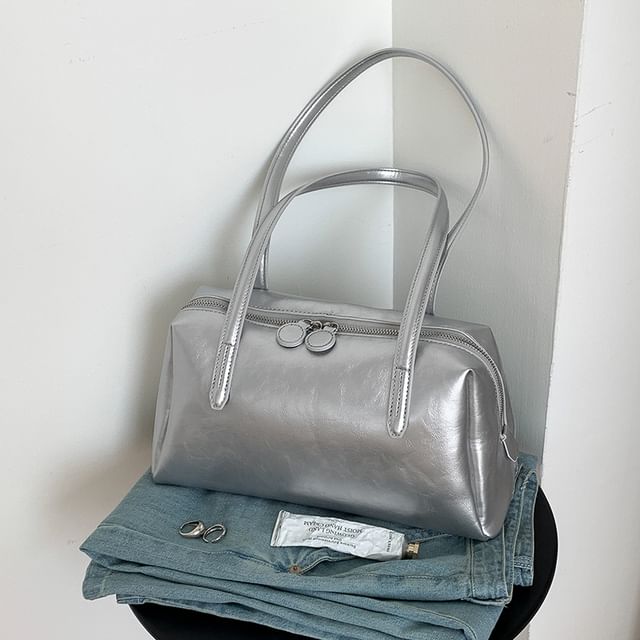 Bag Tote Leather Faux