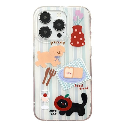 Case / Animal Strap Set Phone