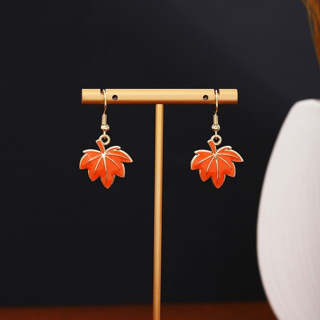 Thanksgiving Glaze Drop Earring