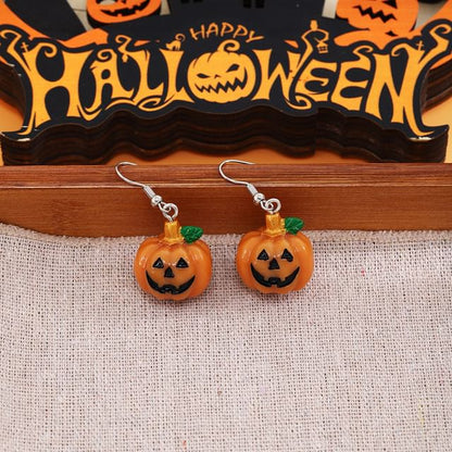 Halloween Resin Drop Earring