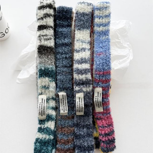 Gradient Scarf Skinny Knit