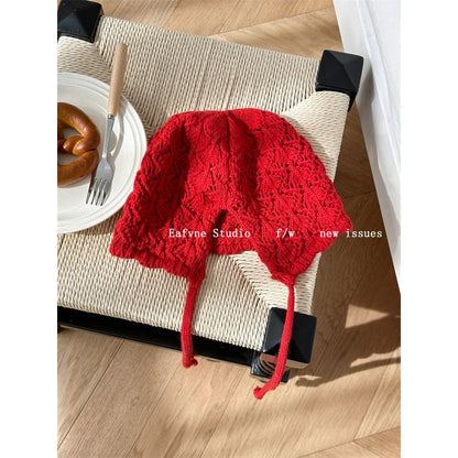 Plain Beanie Crochet Knit