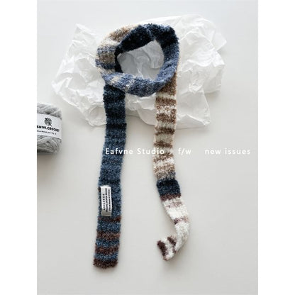 Gradient Scarf Skinny Knit