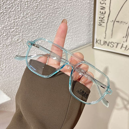 Hexagon Frame Eyeglasses