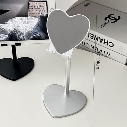 Heart Retractable Plastic Desktop Phone Stand