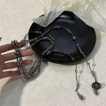 Necklace Layered Beaded