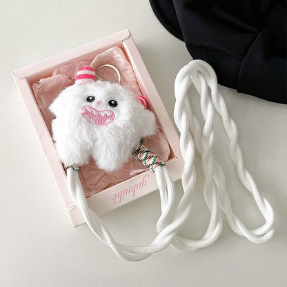 Monster Phone Clip Lanyard Plush On