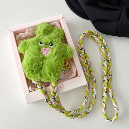 Monster Phone Clip Lanyard Plush On