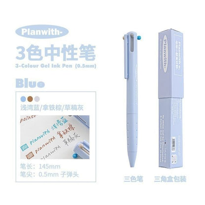 3 in 1 Multicolor Pen