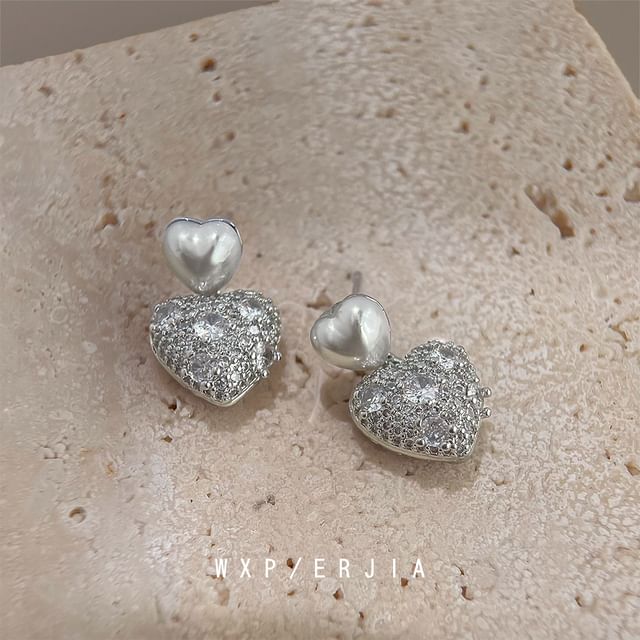 Clip-On / Earring Drop Heart