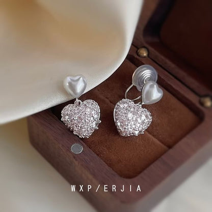 Clip-On / Earring Drop Heart