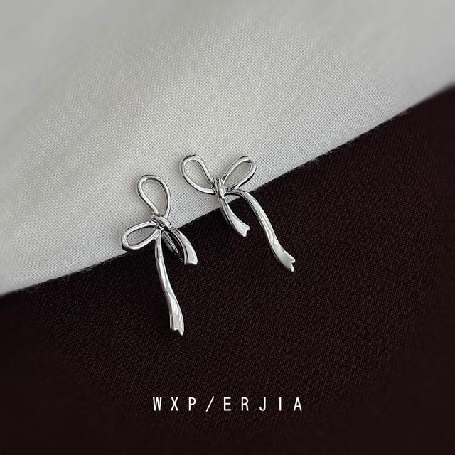 Clip-On Bow Earring