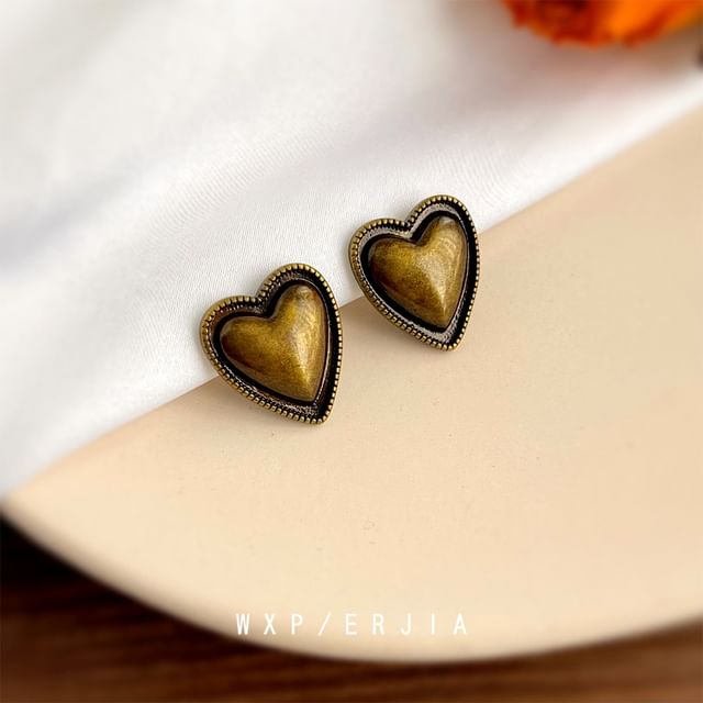 Clip-On Earring / Stud Heart