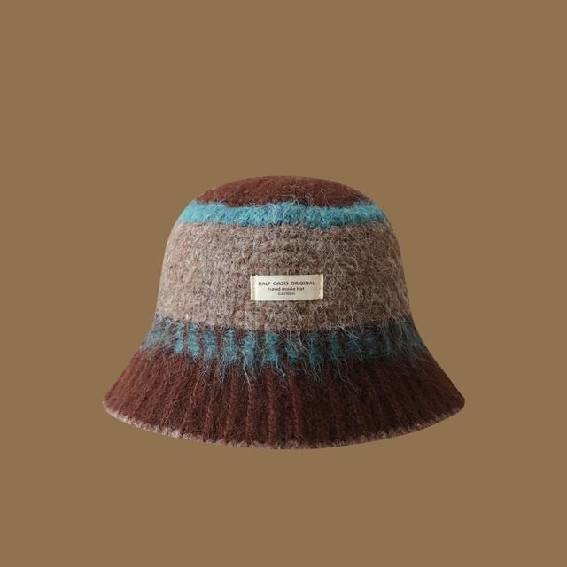 Gradient Knit Cloche Hat