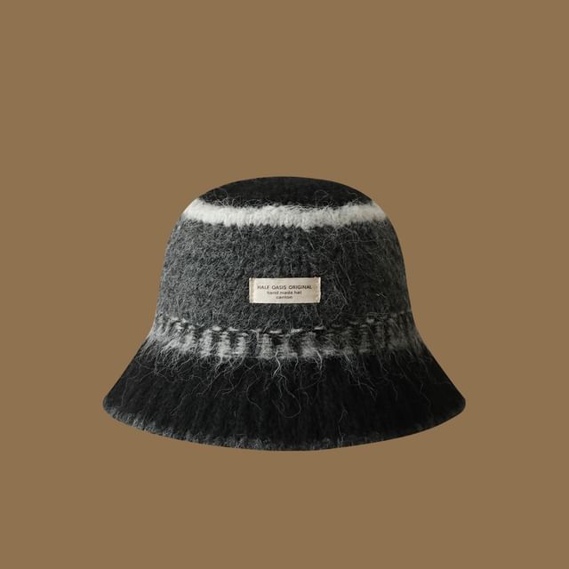 Gradient Knit Cloche Hat