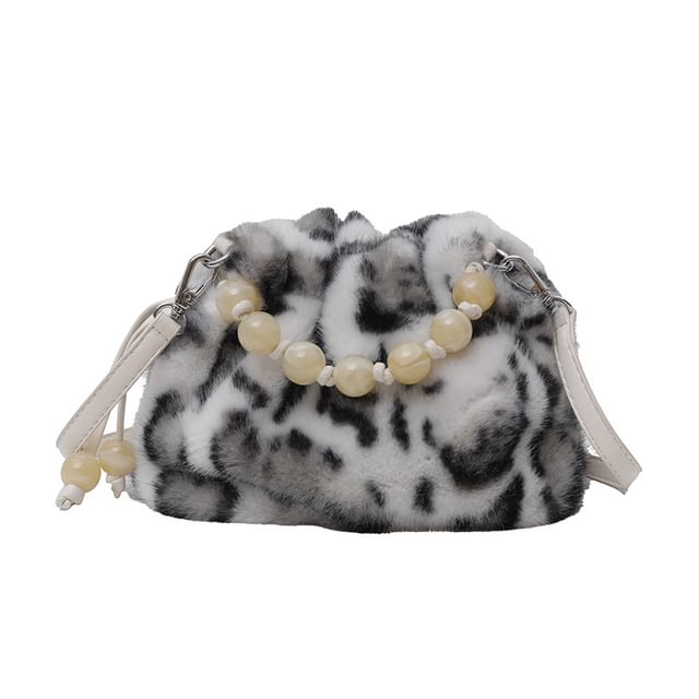 Crossbody Bag Fluffy Beaded