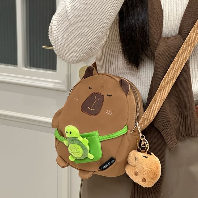 Animal Cartoon Zip Backpack