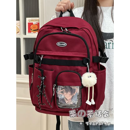 Canvas Zip Backpack