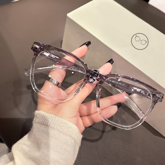 Light Square Blocking Blue Glasses