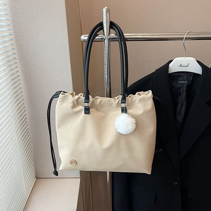 Accent Logo Tote Bag Drawstring