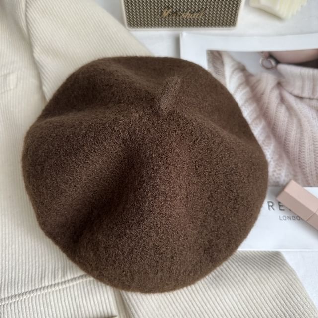Woolen Beret Plain