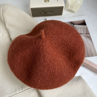 Woolen Beret Plain