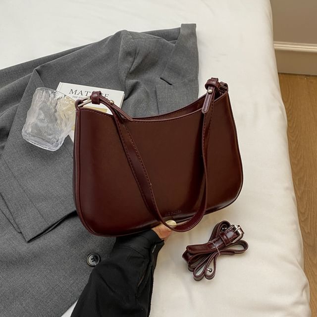Faux Leather Bag Shoulder