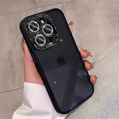 Phone Glitter Protection Case Lens