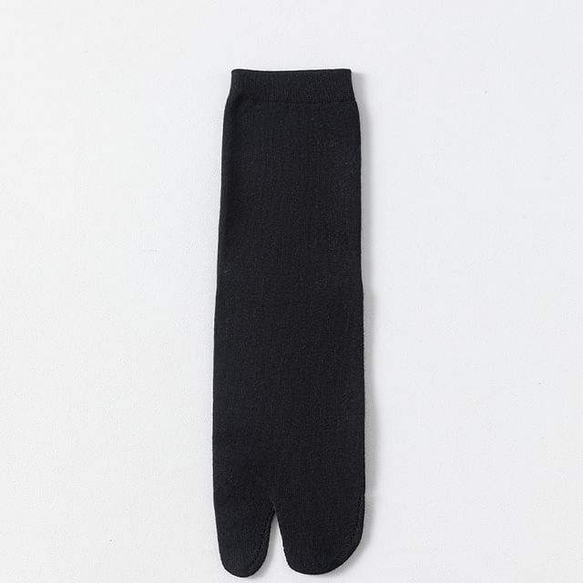 Plain Split Toe Socks