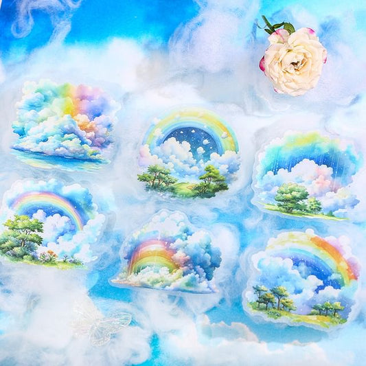 Rainbow Cloud Sticker