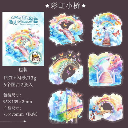 Rainbow Cloud Sticker