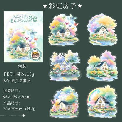 Rainbow Cloud Sticker