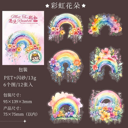 Rainbow Cloud Sticker