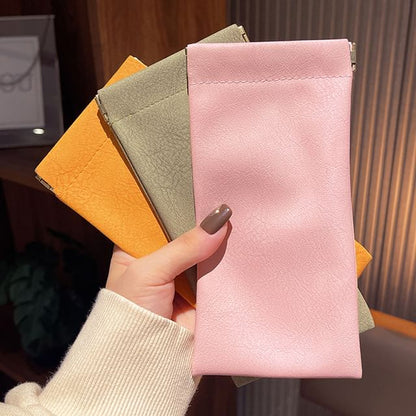 Glasses Case Leather Faux