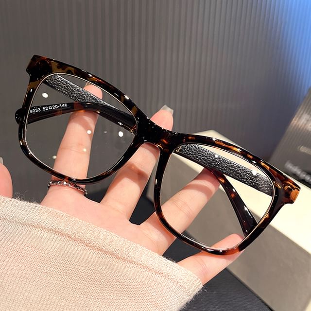 Square Glasses Blocking Blue Light