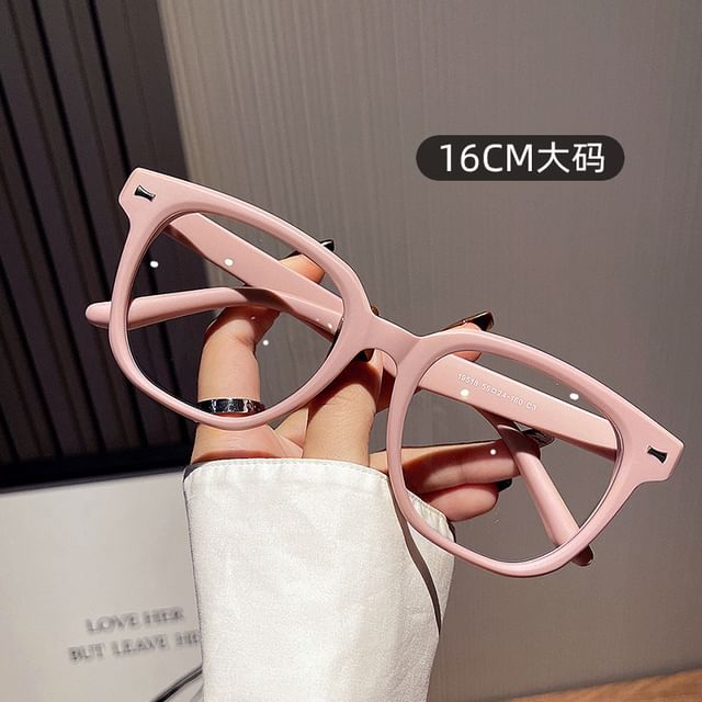 Light Glasses Blocking Square Blue