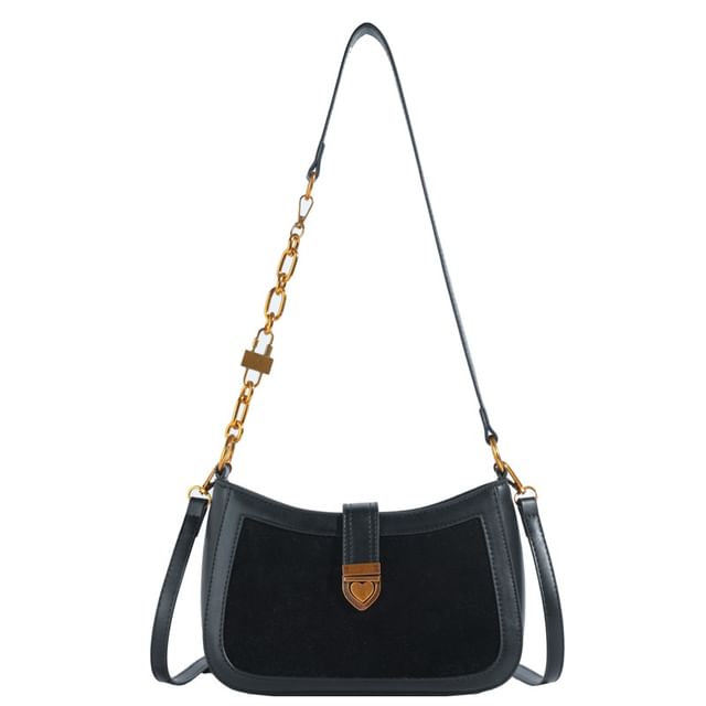 Bag Heart Crossbody Strap Buckle Chain