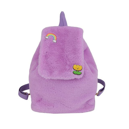 Fluffy Backpack Flap