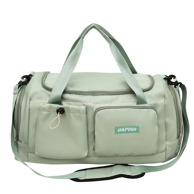 Applique Bag Multi-Pocket Duffel