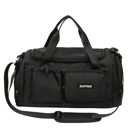 Applique Bag Multi-Pocket Duffel