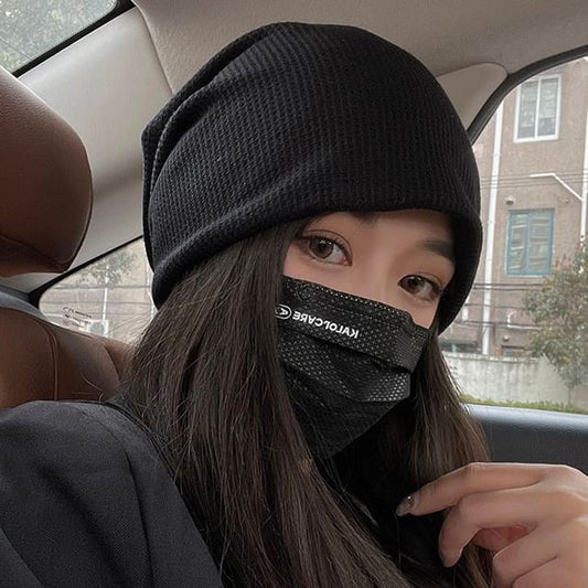 / Slouchy Beanie Cuffed Plain