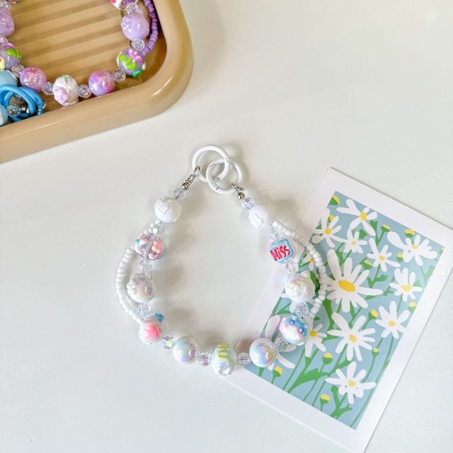 Strap Phone Bead Layered