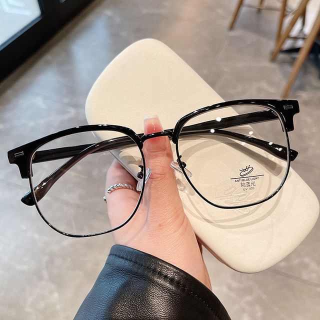 Frame Square Half Eyeglasses