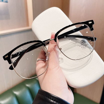 Frame Square Half Eyeglasses
