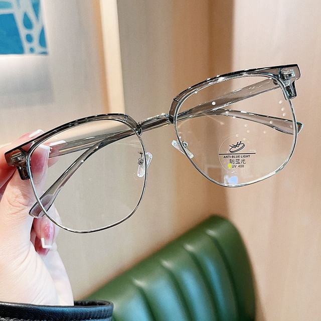 Frame Square Half Eyeglasses