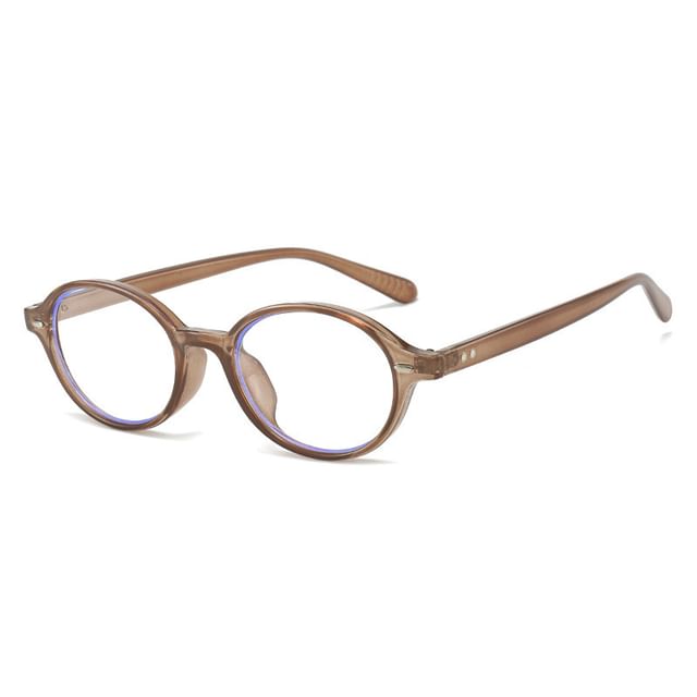 Round Eyeglasses Plain