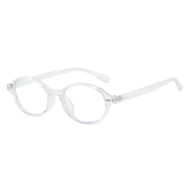 Round Eyeglasses Plain