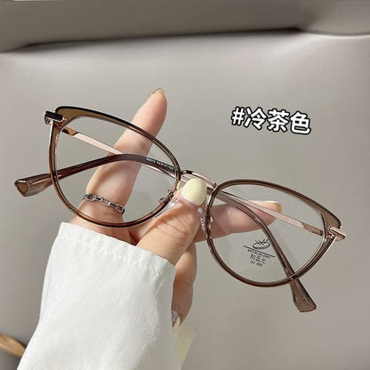 Plain Cat Eyeglasses Eye