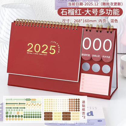 Countdown Desktop Calendar 2025 / Set