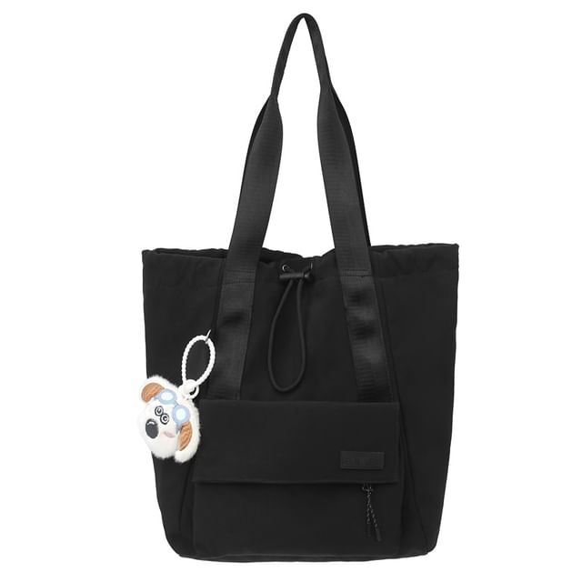 / Drawstring Set Charm Backpack Bag Nylon